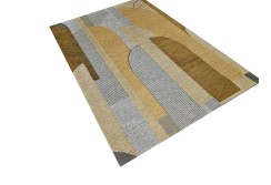 Kilimas Lish Opale 0,80*1,50 pasturelblue-gold