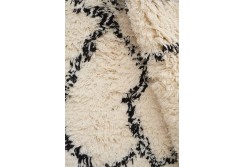 Kilimas Ruffle black 1,4*2,0