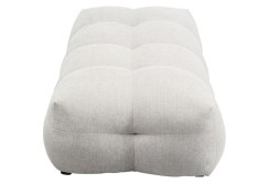 Švelniai rusvas pufas 125x80 cm