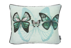 Pagalvėlė Butterflies blue backgrnd40*50