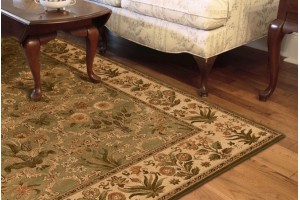 Kilimas Isfahan Olandia 1,40*1,90 olive