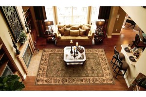 Kilimas Isfahan Olandia 1,40*1,90 olive