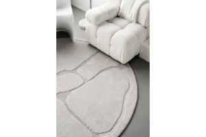 Kilimas Morphic-B Organica 0*1,60 l.grey