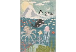 Kilimas Funky Top Arctica 1,60*2,20 azure