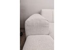 Balta kampinė sofa 3dalių Balta kampinė sofa 3dalių