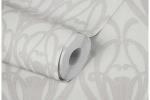 Pilki klasikinio dizaino tapetai 53cm pločio