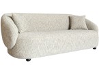 Smėlio spalvos trivietė sofa Smėlio spalvos trivietė sofa