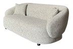 Smėlio spalvos trivietė sofa Smėlio spalvos trivietė sofa