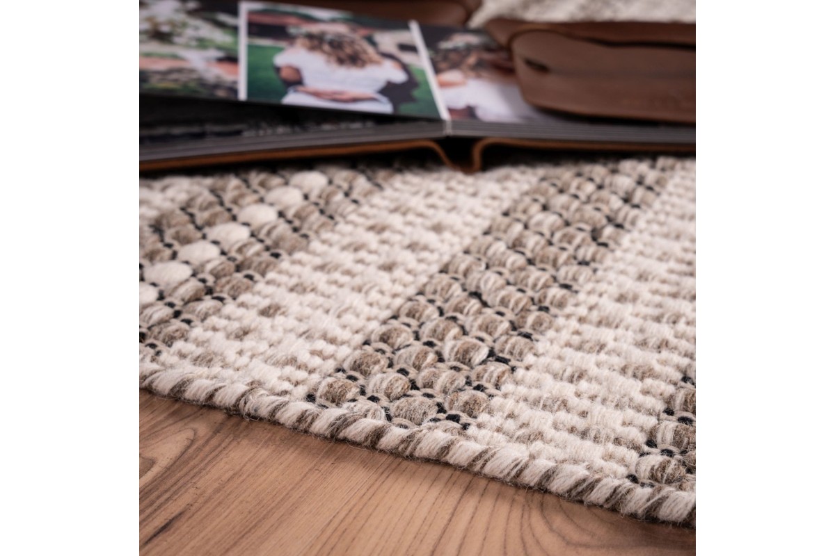 Kilimas Jaipur  taupe