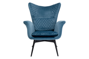 Krėslas Tudor Velvet Bluegreen