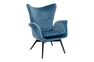 Krėslas Tudor Velvet Bluegreen