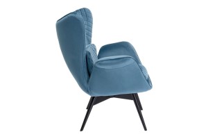 Krėslas Tudor Velvet Bluegreen