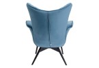 Krėslas Tudor Velvet Bluegreen