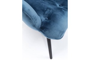Krėslas Balck Vicky Velvet