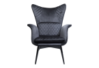 Krėslas Tudor Velvet Black