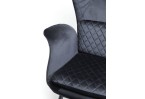 Krėslas Tudor Velvet Black