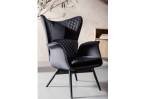 Krėslas Tudor Velvet Black