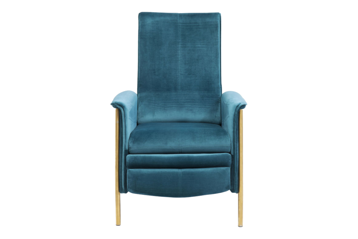Krėslas Lazy Velvet Blue