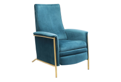 Krėslas Lazy Velvet Blue