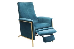 Krėslas Lazy Velvet Blue
