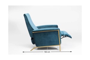 Krėslas Lazy Velvet Blue