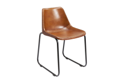 Kėdė Vintage Brown Leather