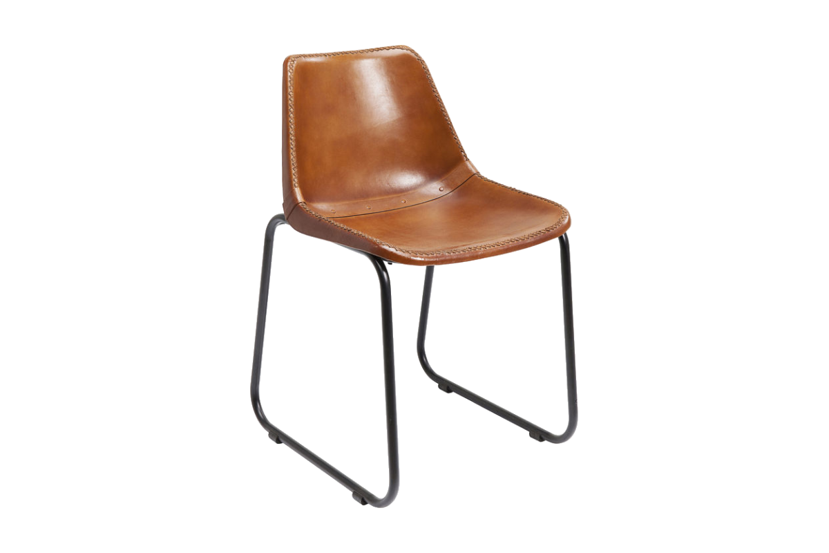 Kėdė Vintage Brown Leather Kėdė Vintage Brown Leather