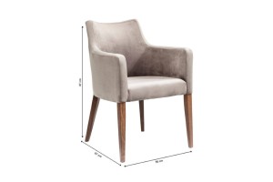 Kėdė Mode Velvet Grey