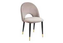 Kėdė Iris Velvet Taupe, 2 vnt