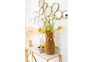 Veidrodis Bubbles Brass