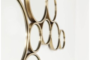 Veidrodis Bubbles Brass