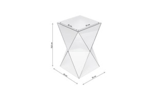 Staliukas Luxury Triangle white