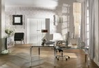 Ofiso stalas Lorenco Corner Chrome