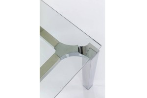Ofiso stalas Lorenco Corner Chrome