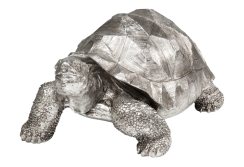 Dekoracija Turtle Silver