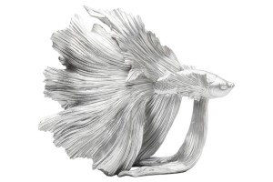 Dekoracija Betta Fish Silver