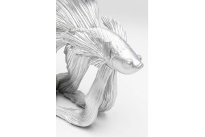 Dekoracija Betta Fish Silver