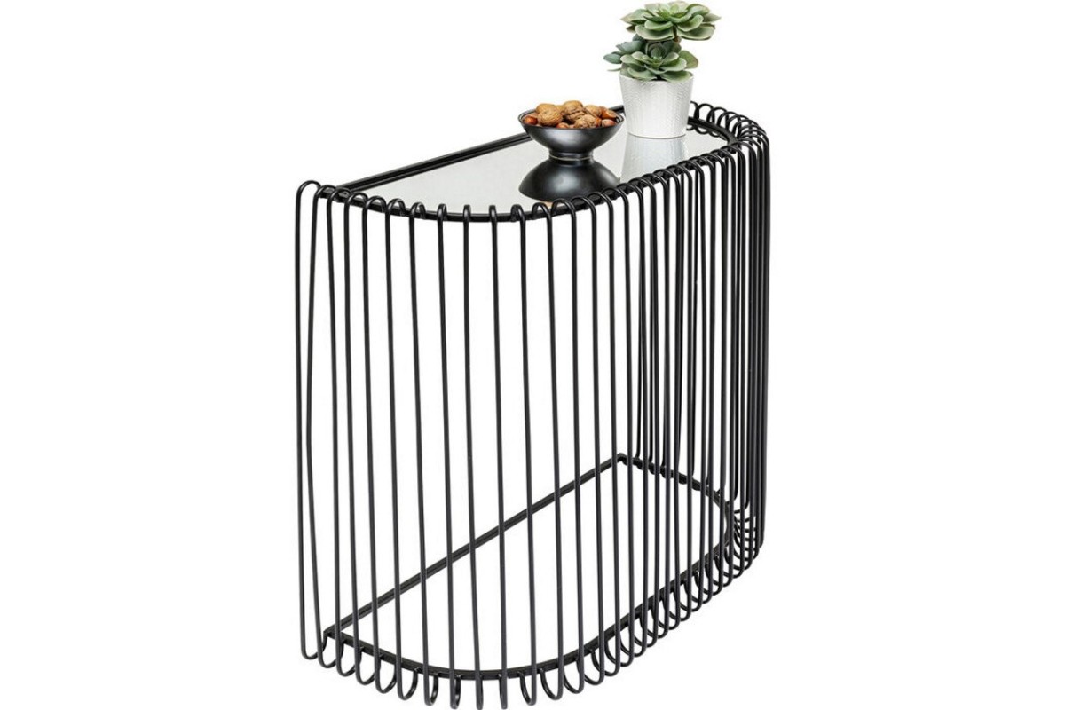 Konsolė Wire Black