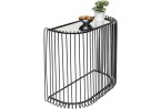 Konsolė Wire Black