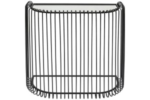 Konsolė Wire Black