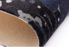 Kiliminė danga Capture Stone-828 weaveback 4m d.blue