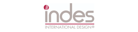 Indes international design logotipas